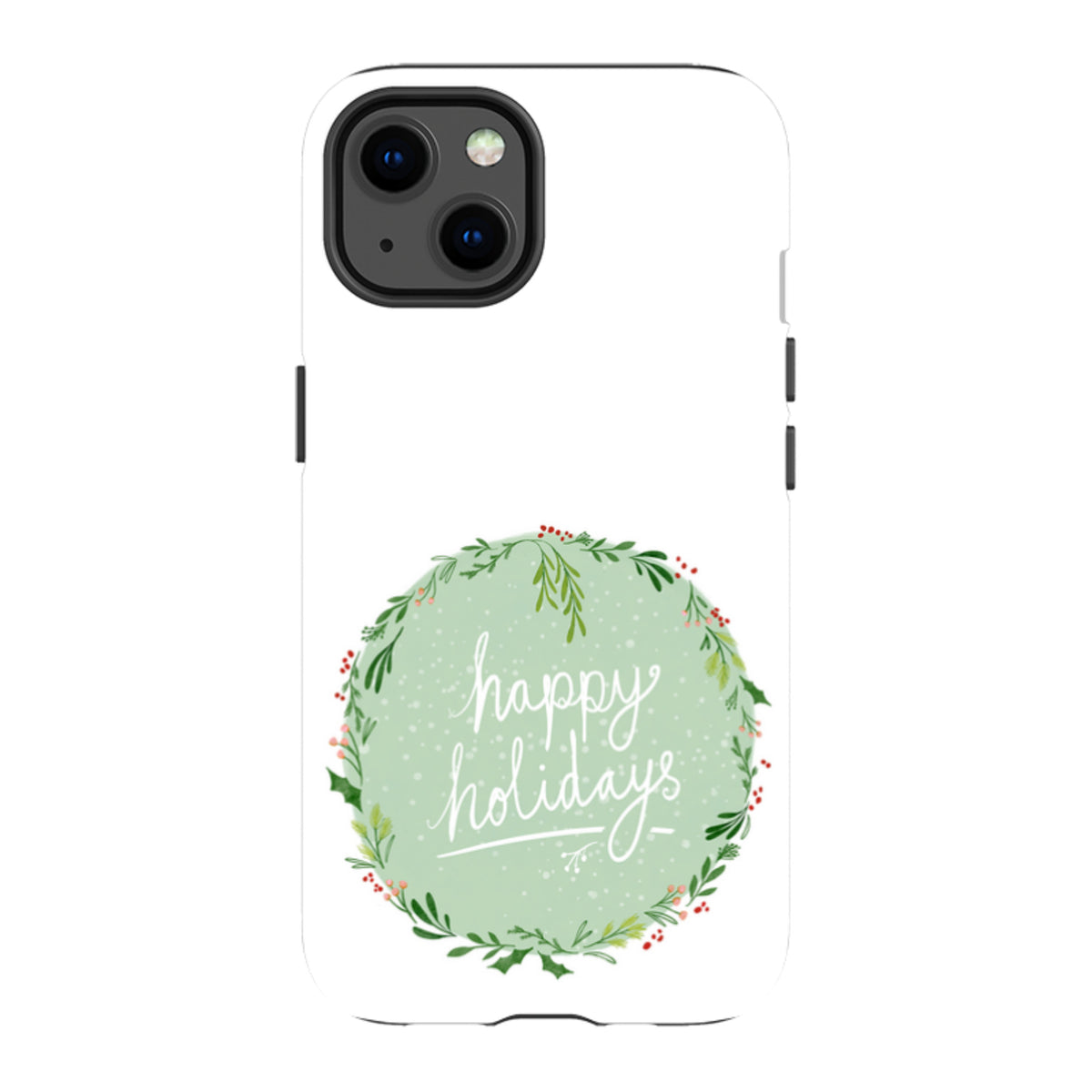 iPhone Tough Case - Happy Holidays By Katherine Quinn