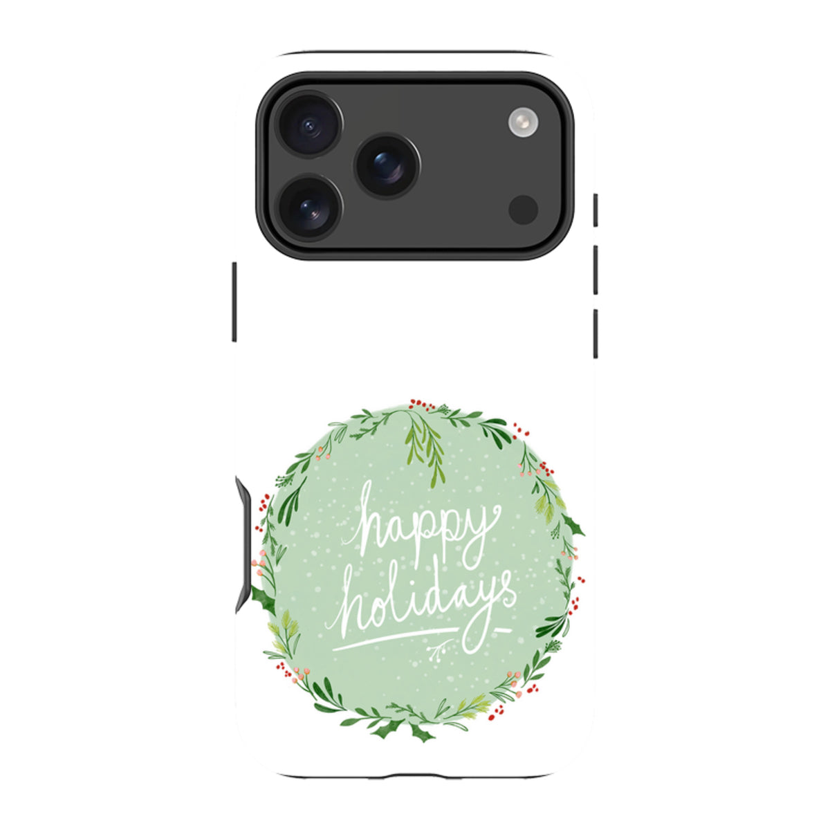 iPhone Tough Case - Happy Holidays By Katherine Quinn