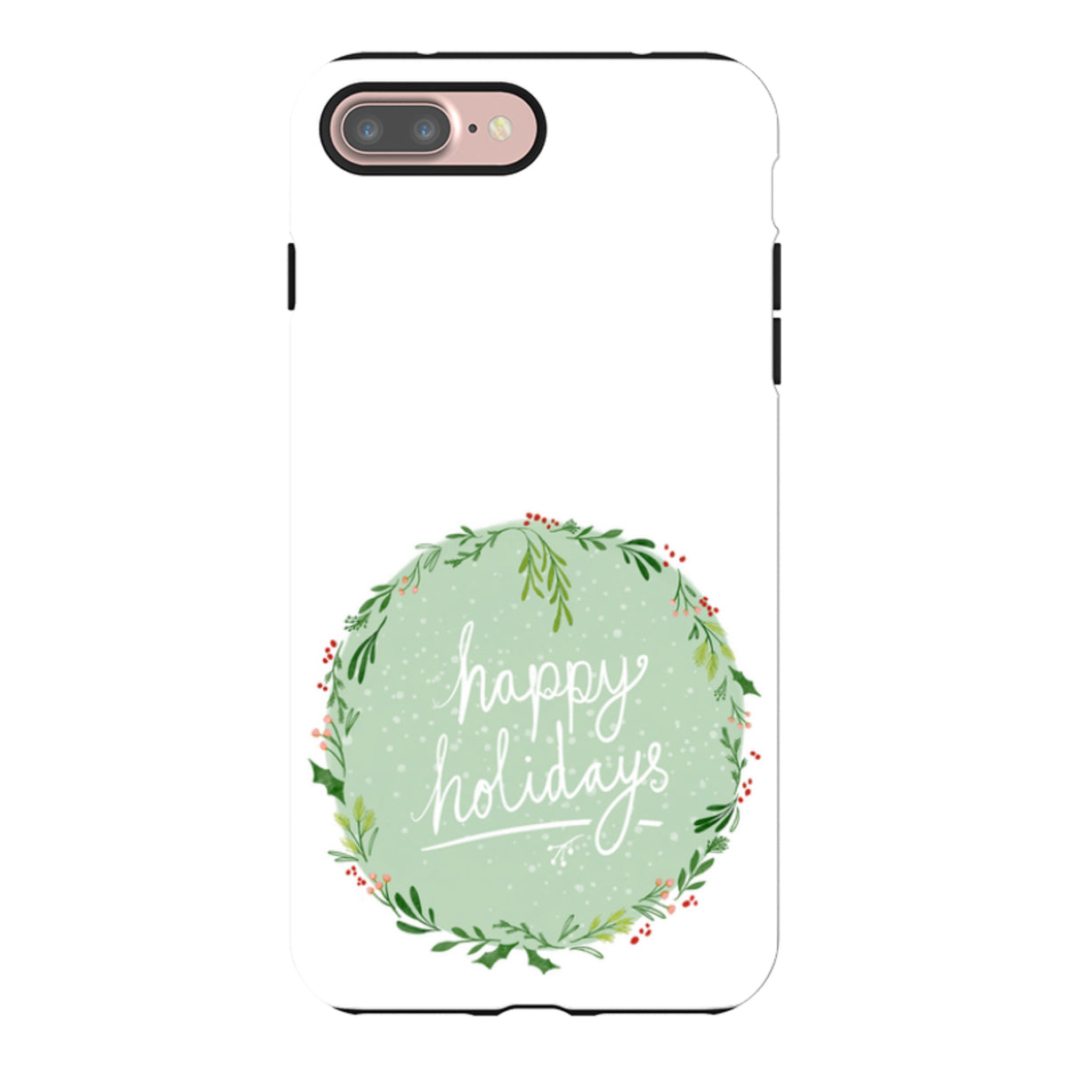 iPhone Tough Case - Happy Holidays By Katherine Quinn