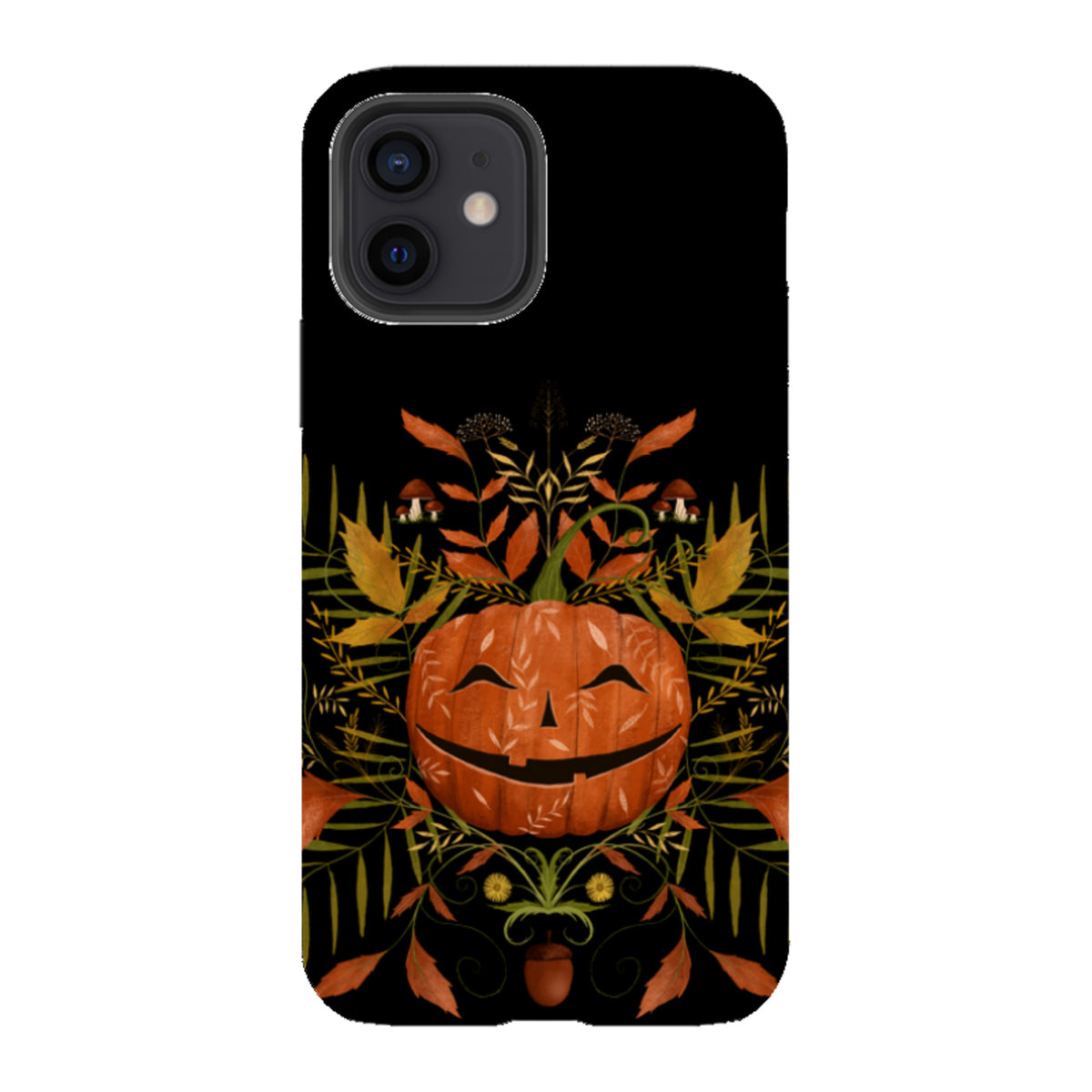 iPhone Tough Case - Happy Pumpkin By Maja Lindberg