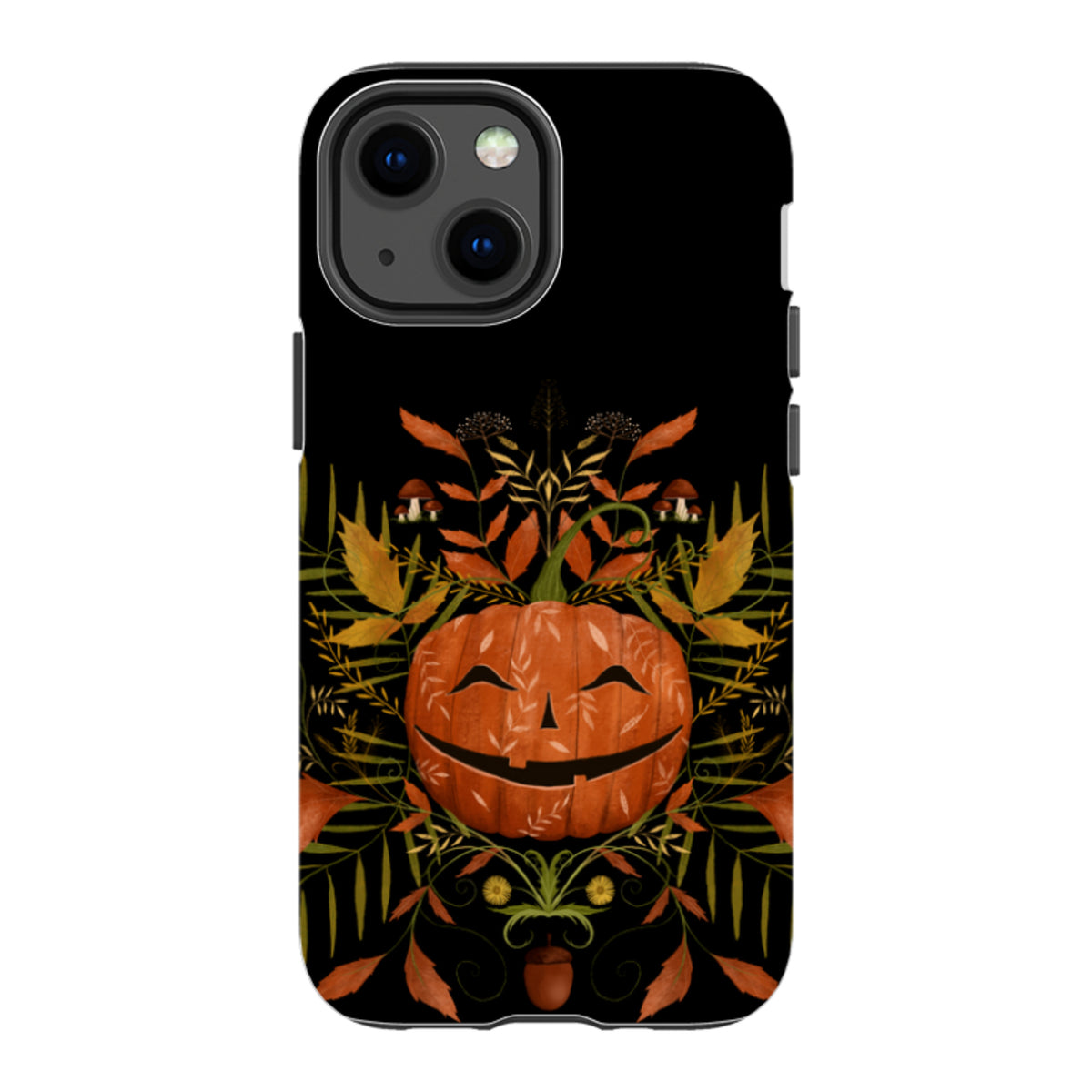iPhone Tough Case - Happy Pumpkin By Maja Lindberg