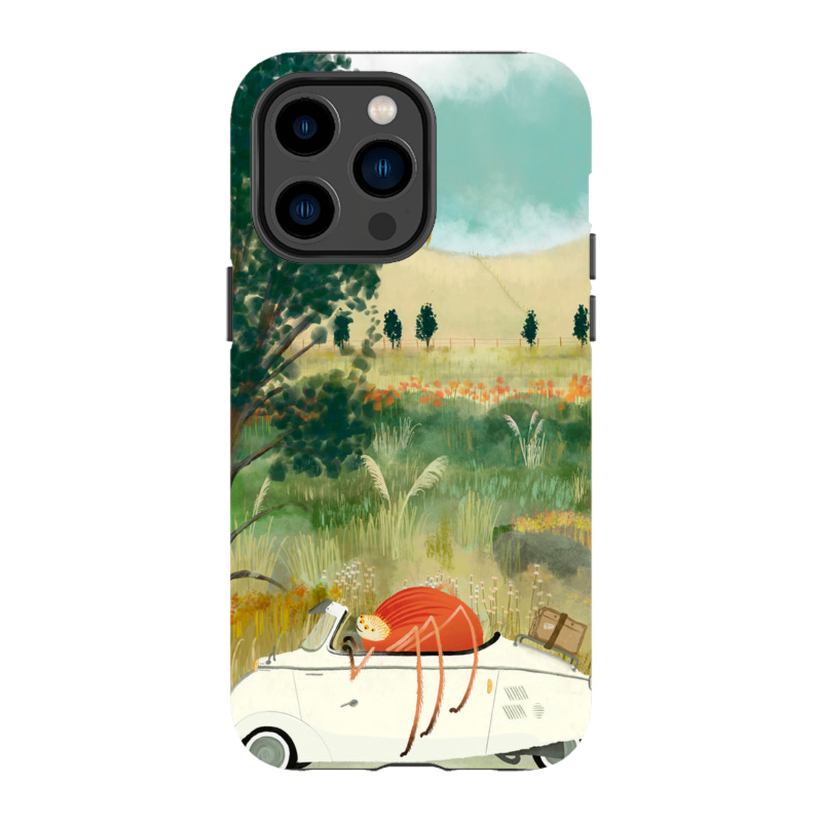 iPhone Tough Case - Happy Travels By Katherine Quinn
