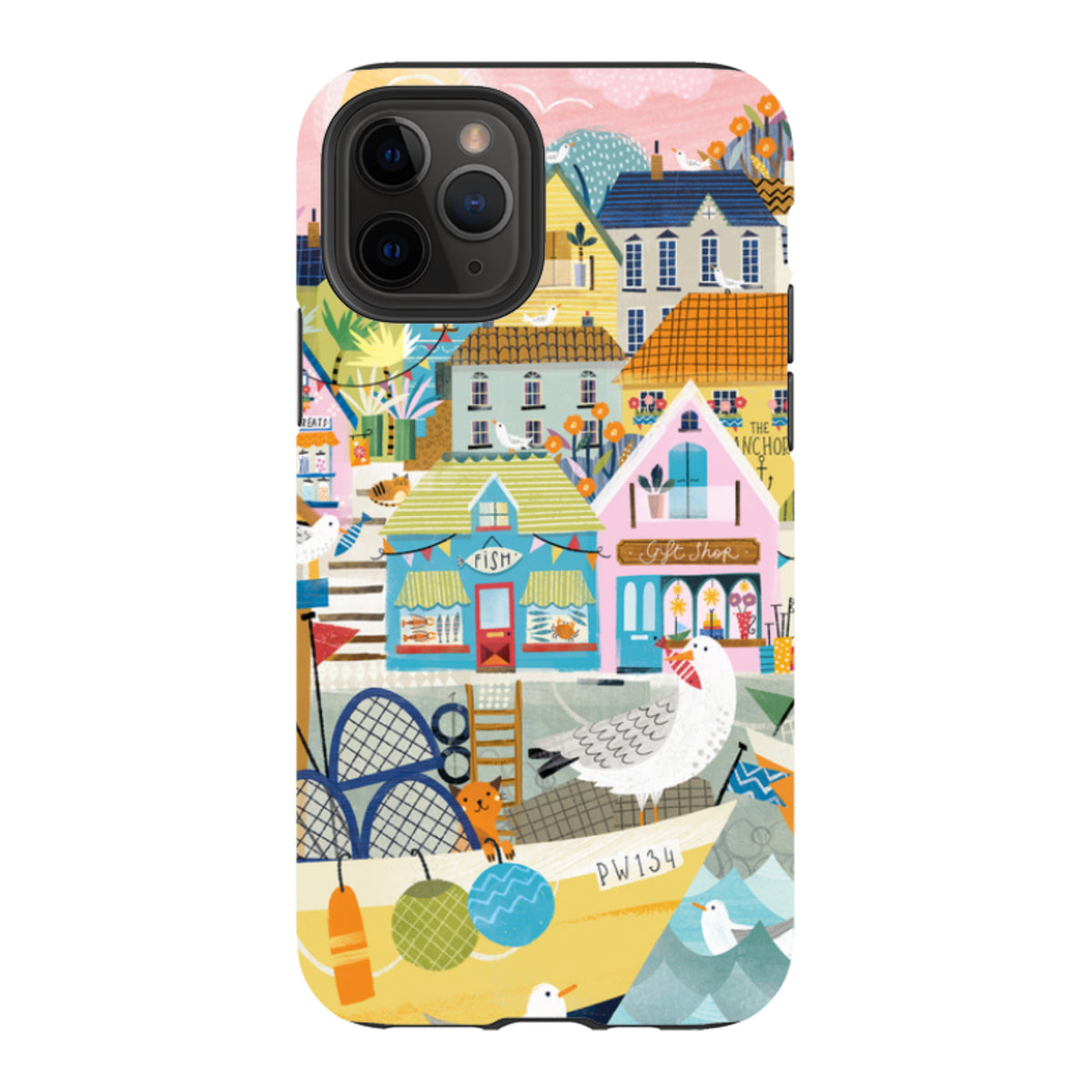 iPhone Tough Case - Harbour 2 By Ali Brookes