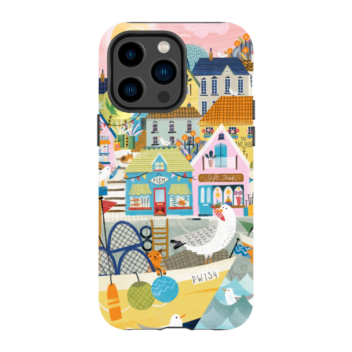 iPhone Tough Case - Harbour 2 By Ali Brookes