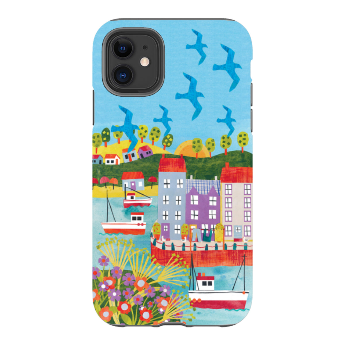 iPhone Tough Case - Harbour Side By Tracey English