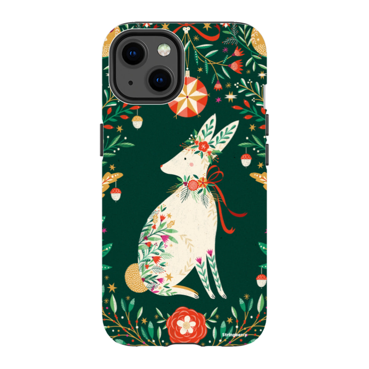 iPhone Tough Case - Hare III By Ali Brookes