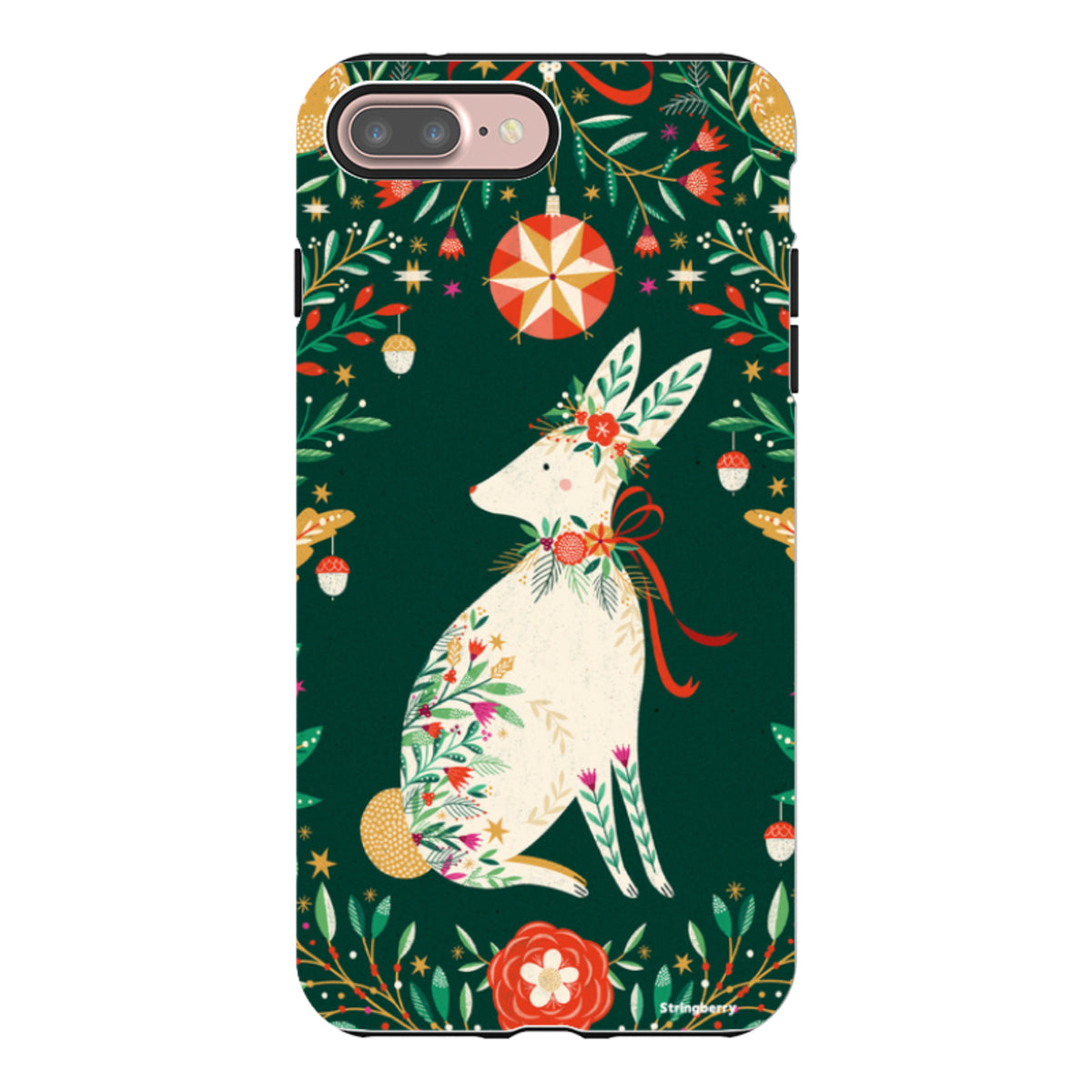 iPhone Tough Case - Hare III By Ali Brookes