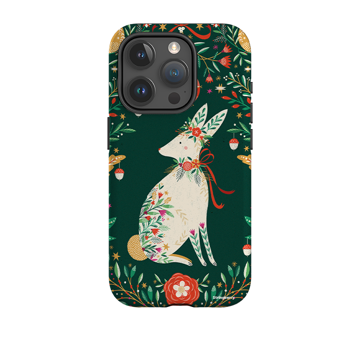 iPhone Tough Case - Hare III By Ali Brookes