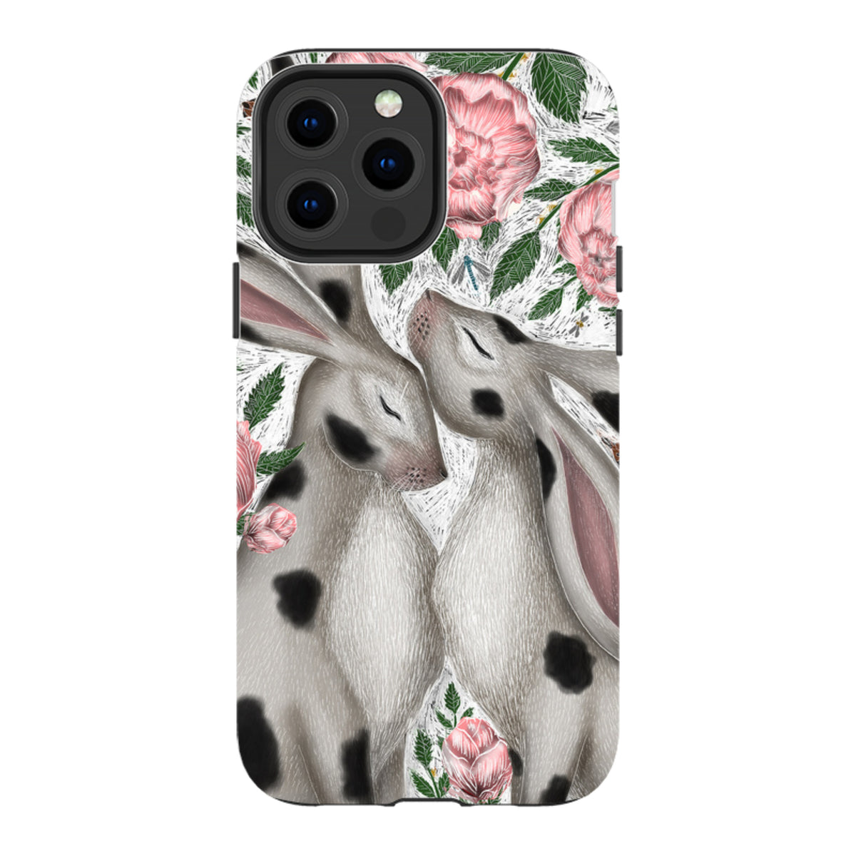 iPhone Tough Case - Hares And Peonies By Catherine Rowe