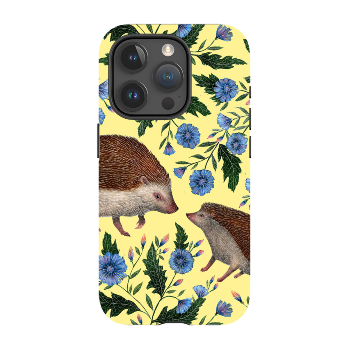 iPhone Tough Case - Hedgehogs By Catherine Rowe