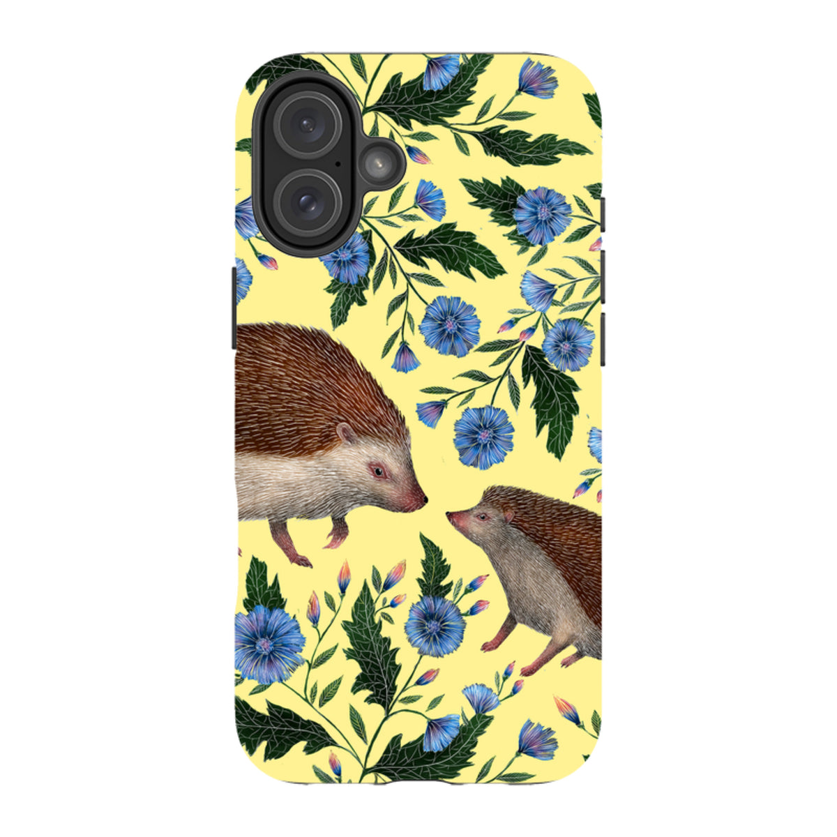 iPhone Tough Case - Hedgehogs By Catherine Rowe