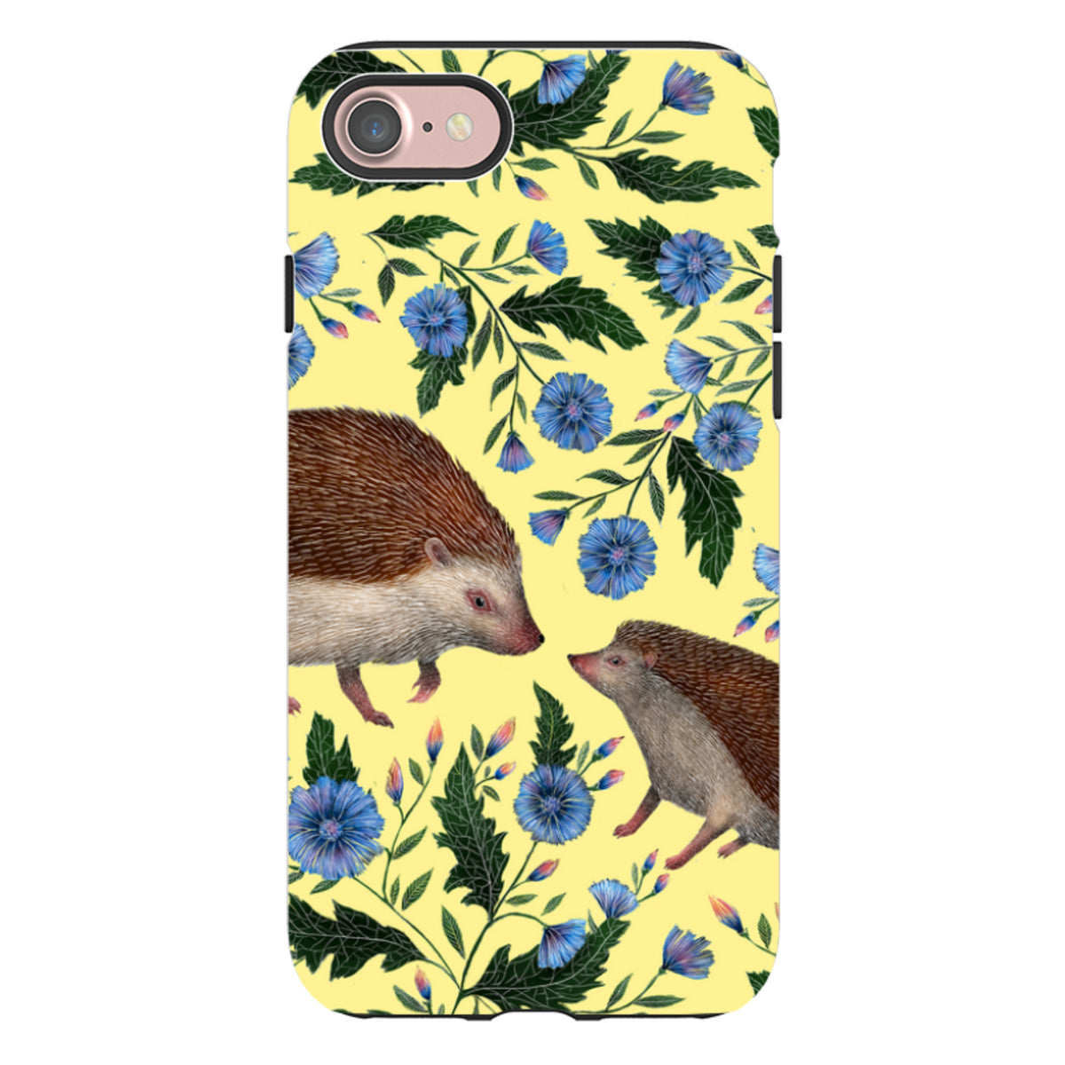 iPhone Tough Case - Hedgehogs By Catherine Rowe