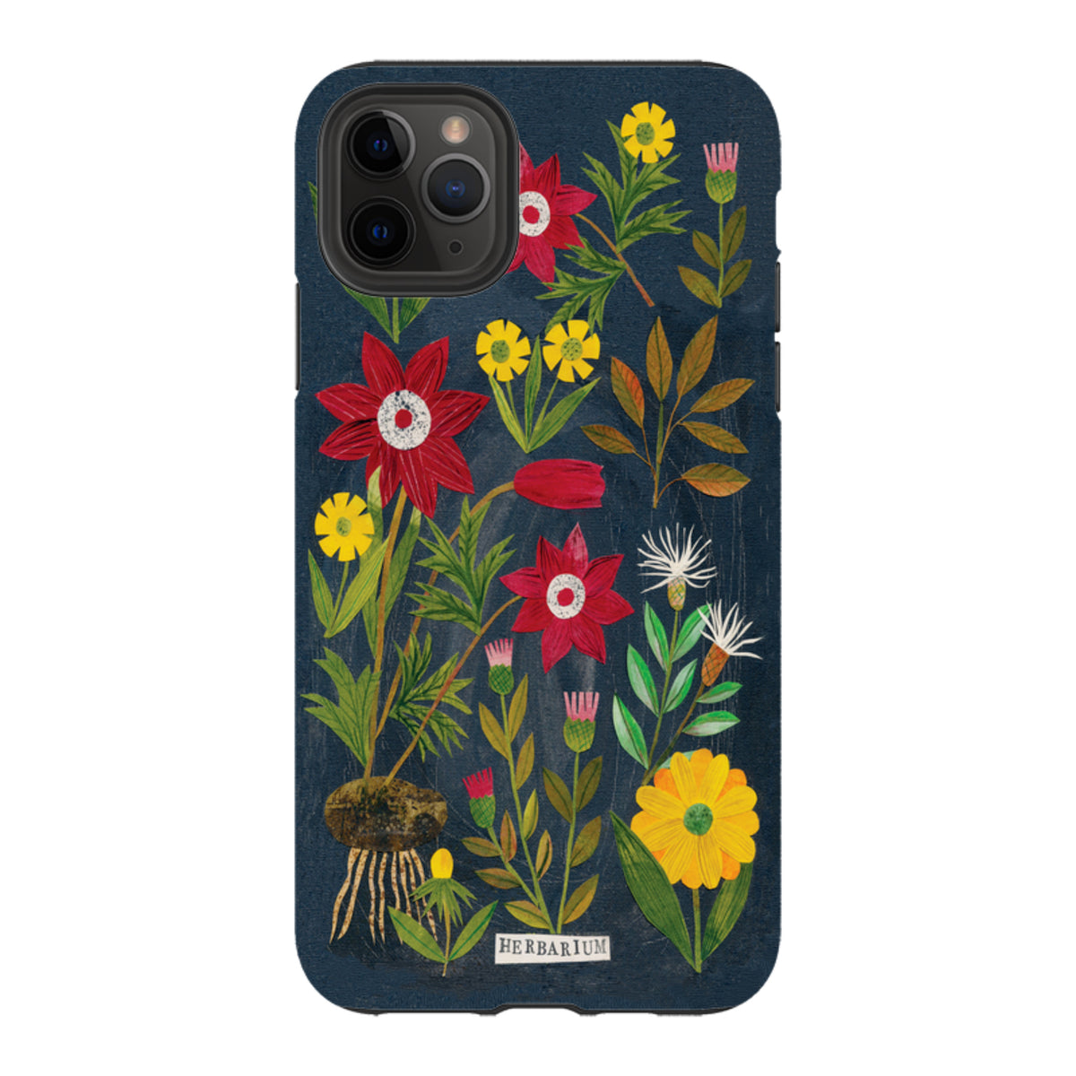 iPhone Tough Case - Herbarium By Tracey English