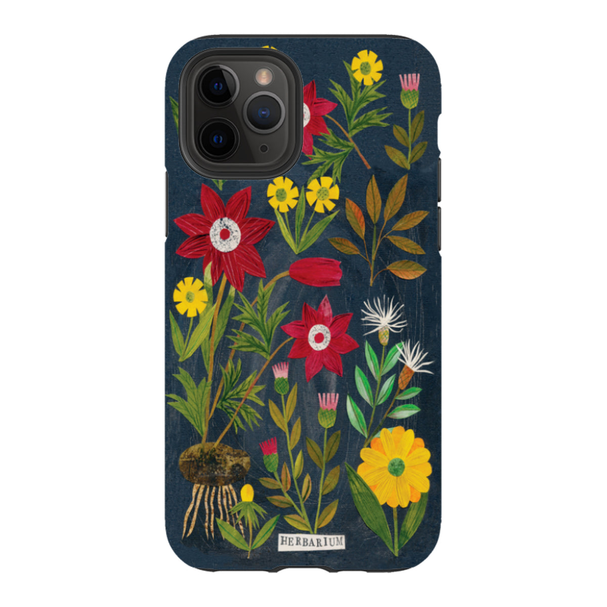 iPhone Tough Case - Herbarium By Tracey English