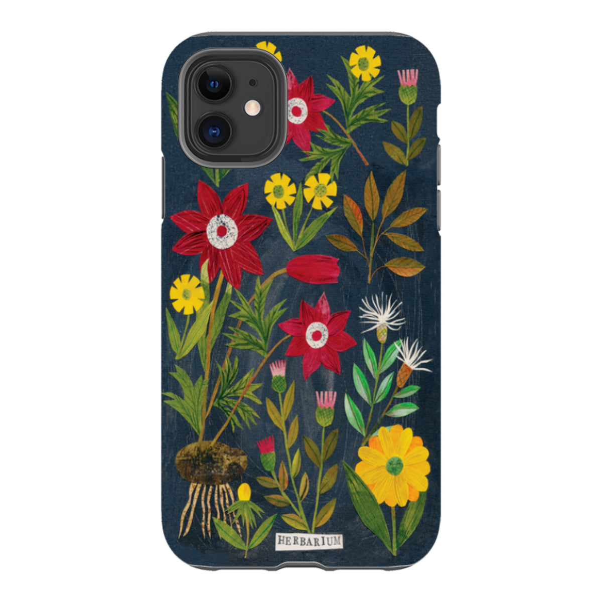 iPhone Tough Case - Herbarium By Tracey English