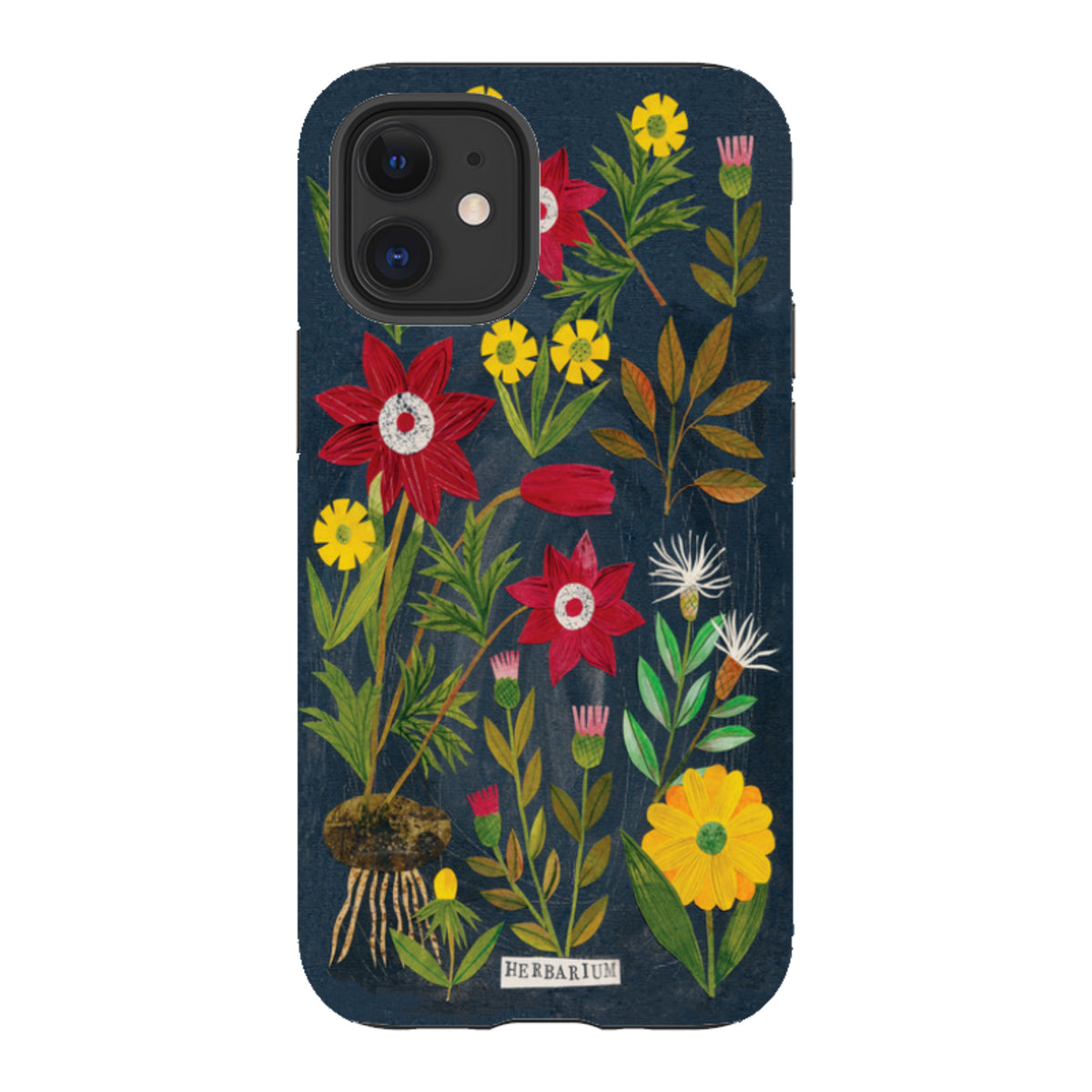 iPhone Tough Case - Herbarium By Tracey English