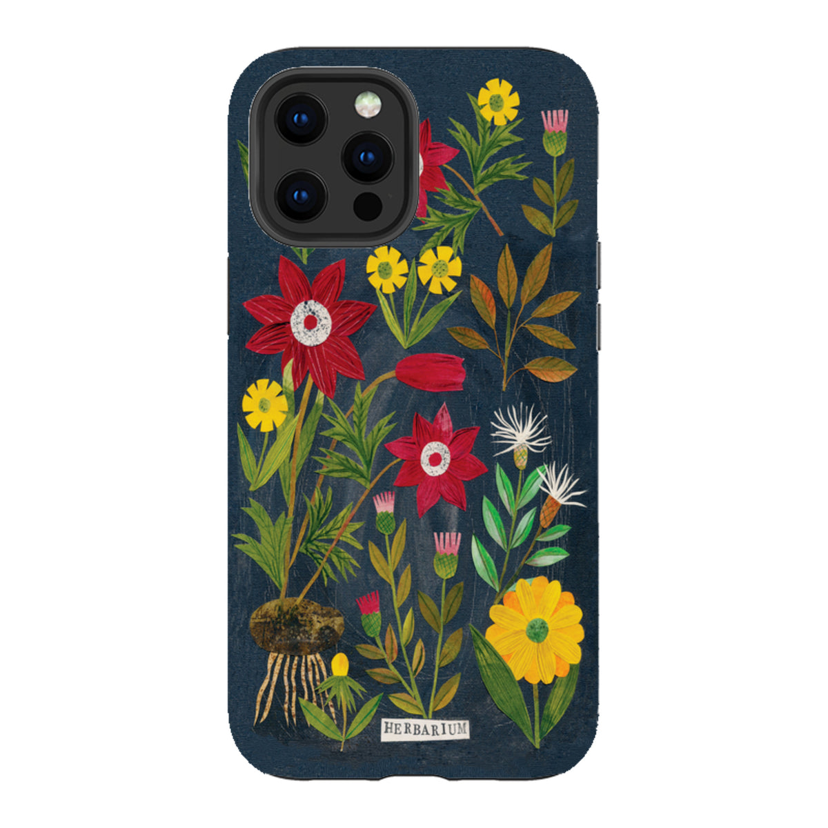 iPhone Tough Case - Herbarium By Tracey English