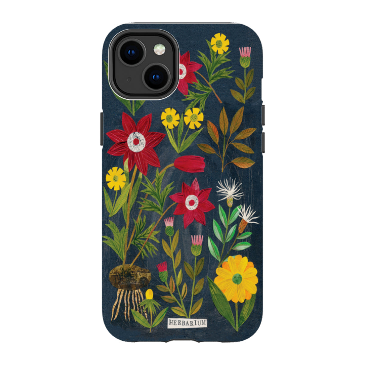 iPhone Tough Case - Herbarium By Tracey English