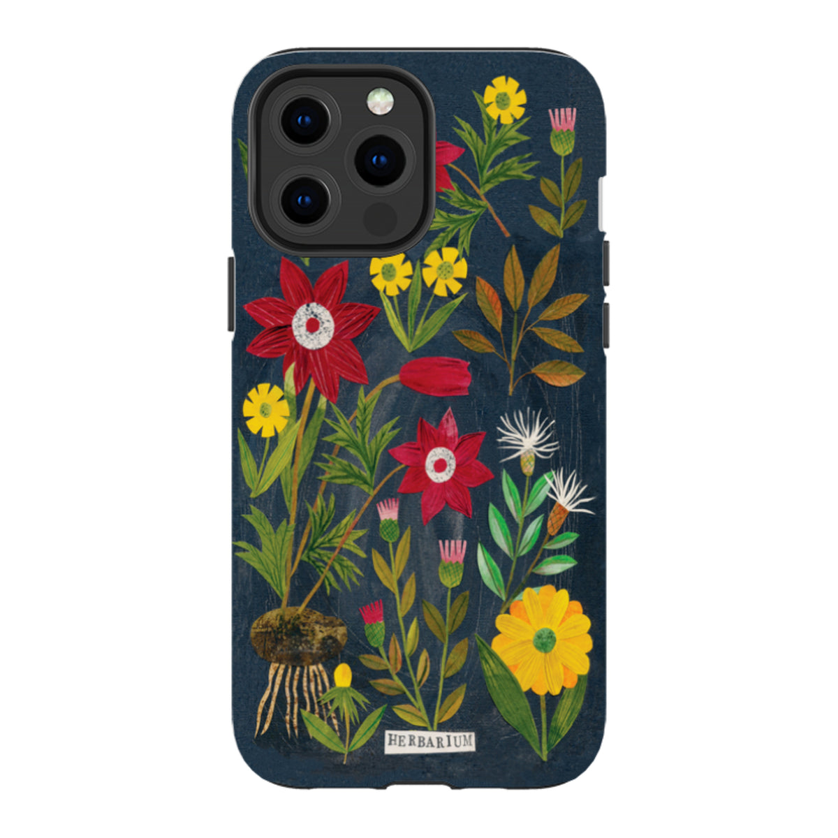 iPhone Tough Case - Herbarium By Tracey English