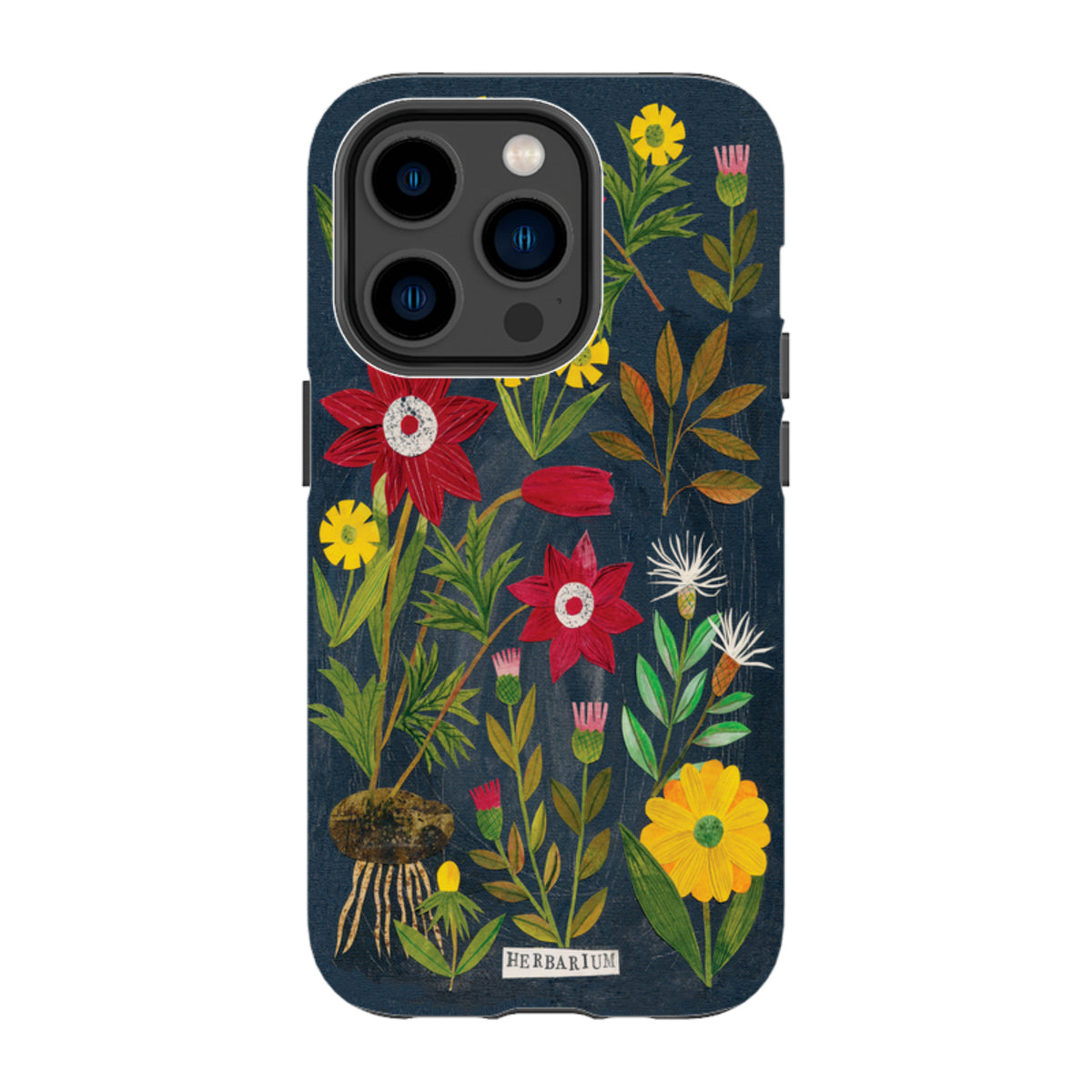 iPhone Tough Case - Herbarium By Tracey English