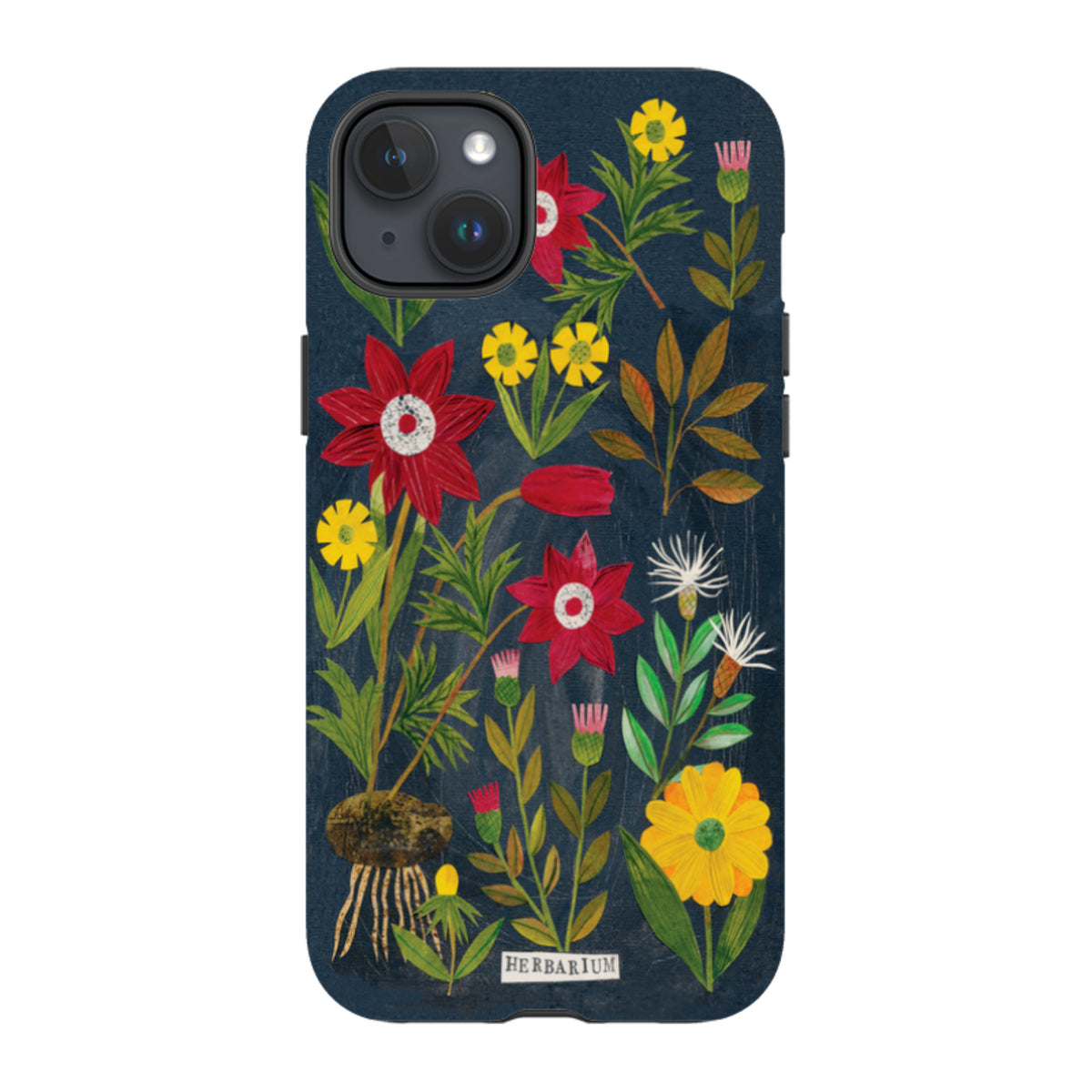 iPhone Tough Case - Herbarium By Tracey English