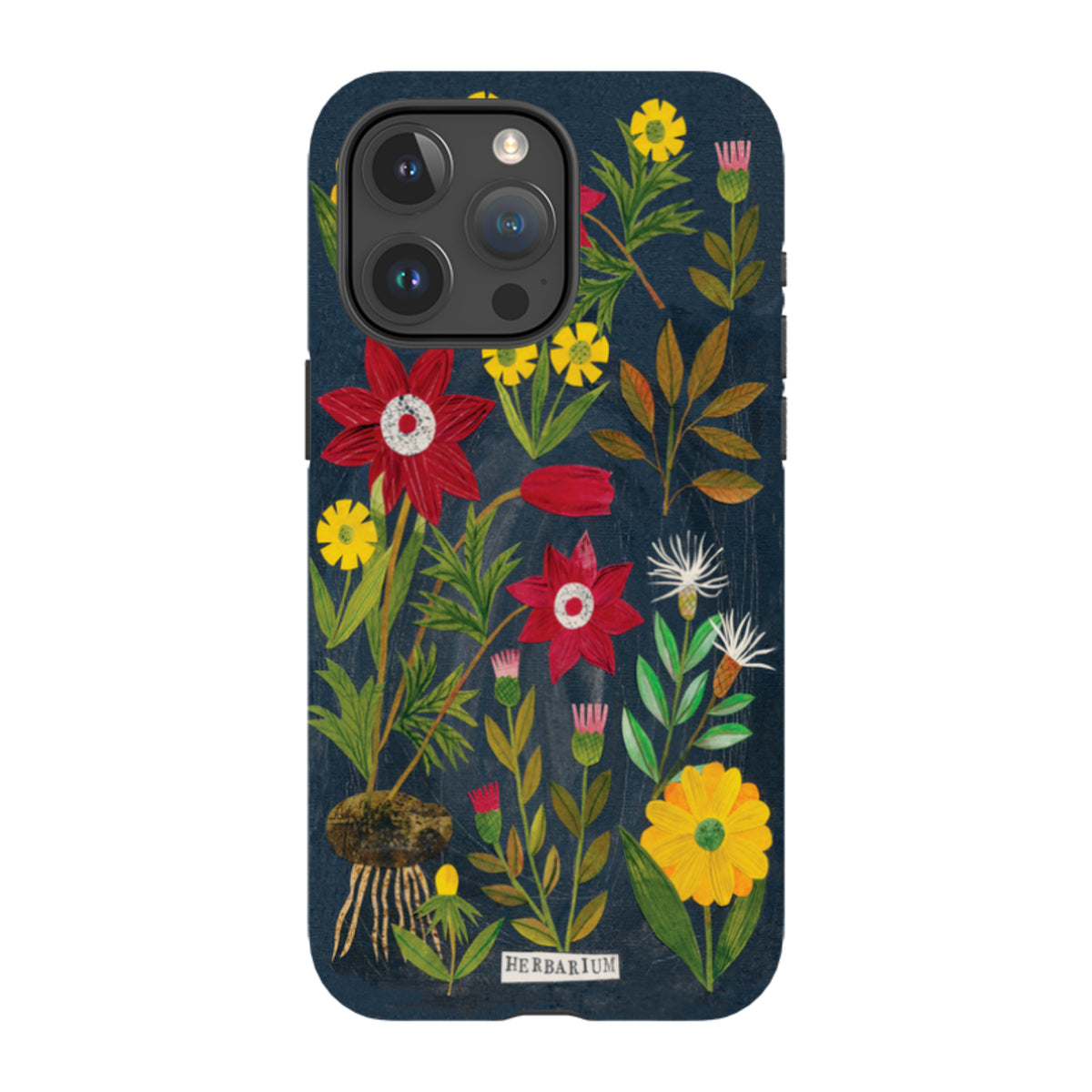 iPhone Tough Case - Herbarium By Tracey English