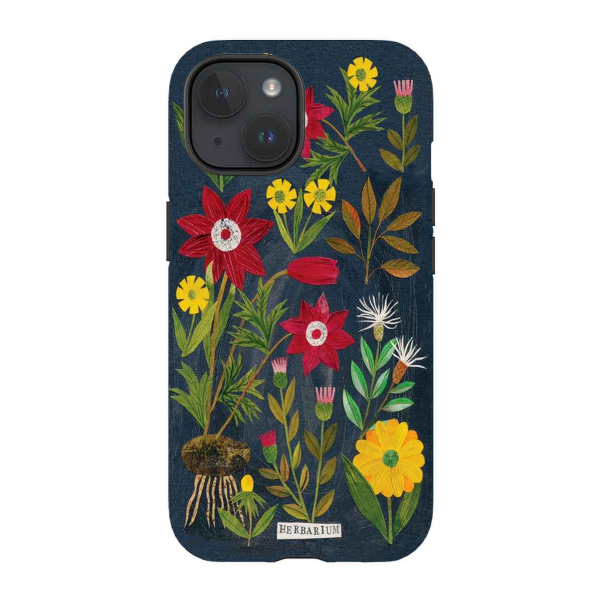 iPhone Tough Case - Herbarium By Tracey English
