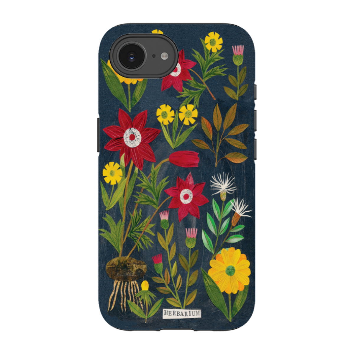 iPhone Tough Case - Herbarium By Tracey English