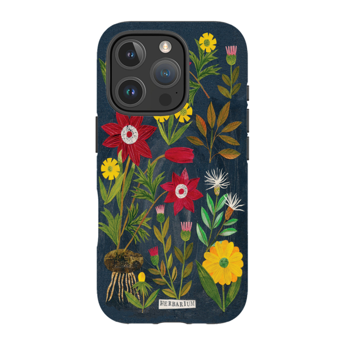 iPhone Tough Case - Herbarium By Tracey English