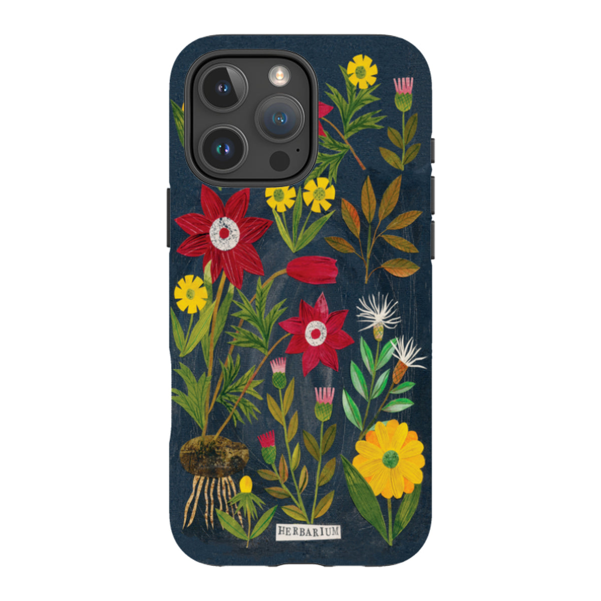 iPhone Tough Case - Herbarium By Tracey English