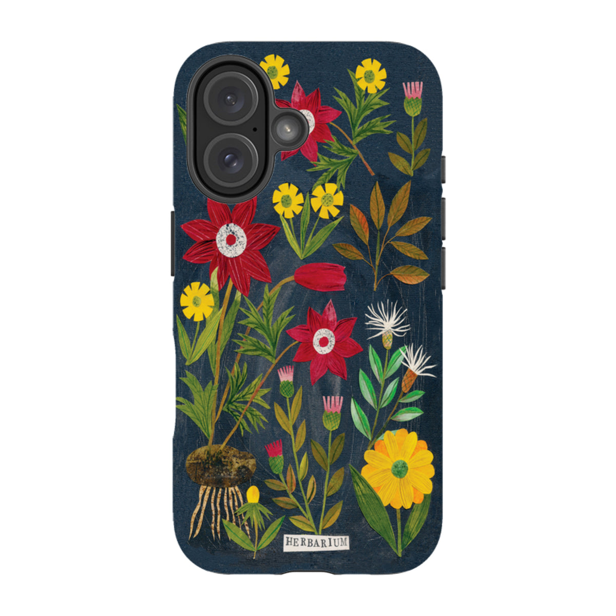 iPhone Tough Case - Herbarium By Tracey English