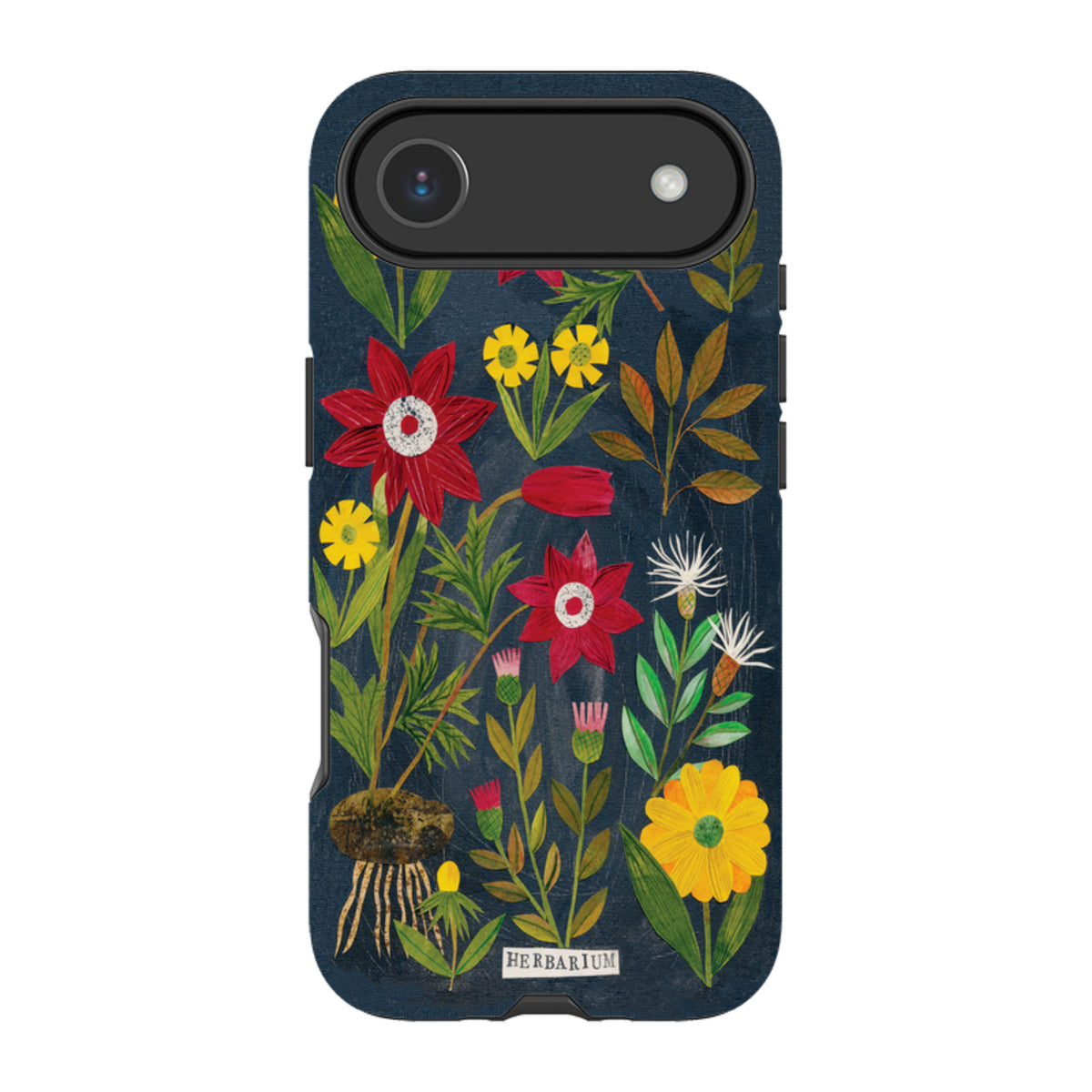 iPhone Tough Case - Herbarium By Tracey English