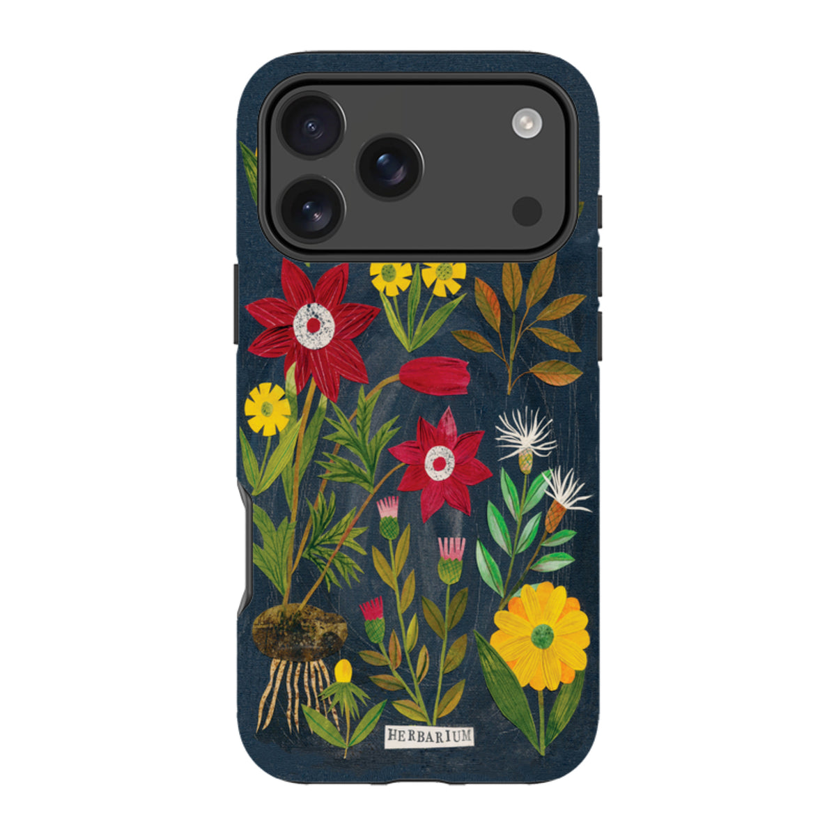 iPhone Tough Case - Herbarium By Tracey English