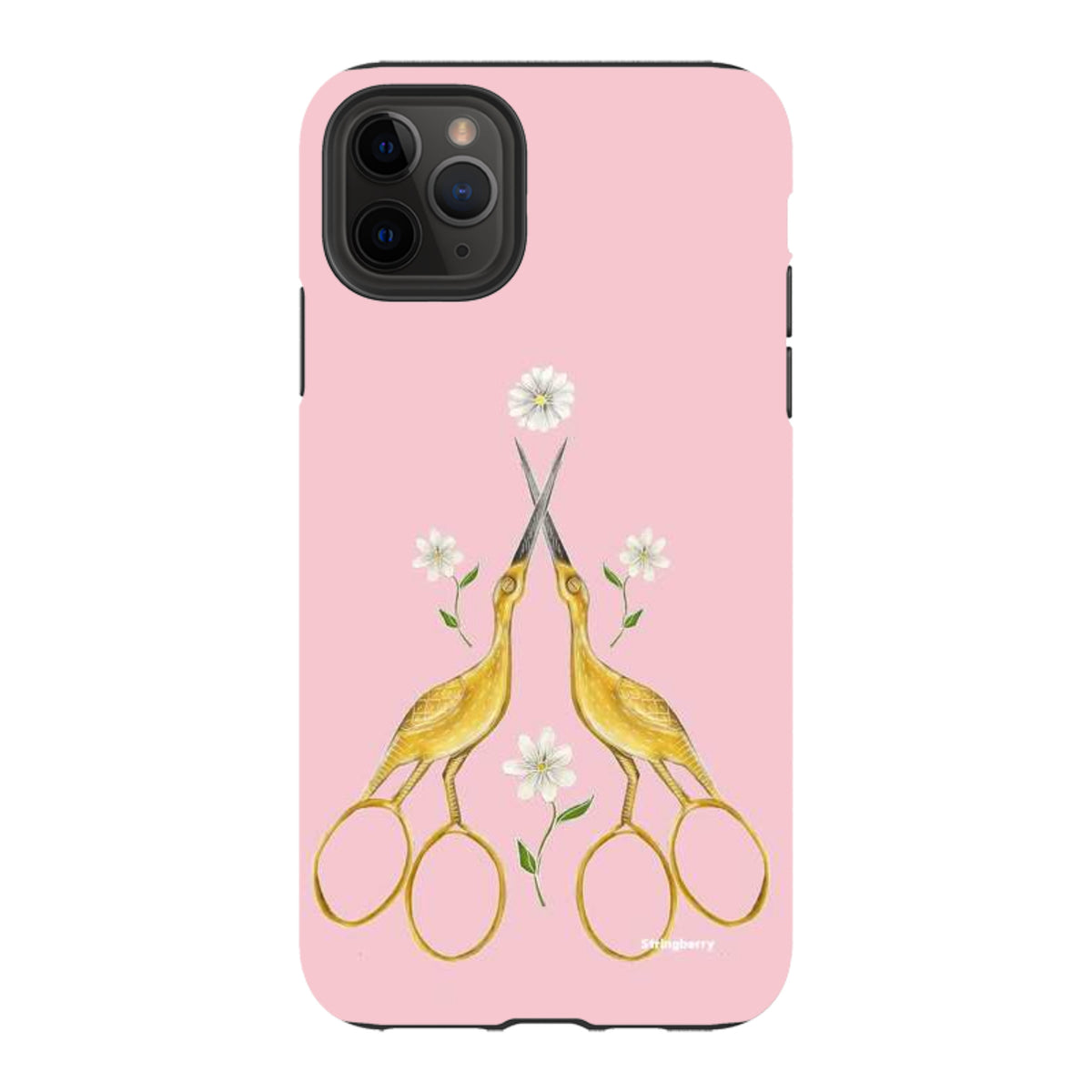 iPhone Tough Case - Heron Scissors By Catherine Rowe