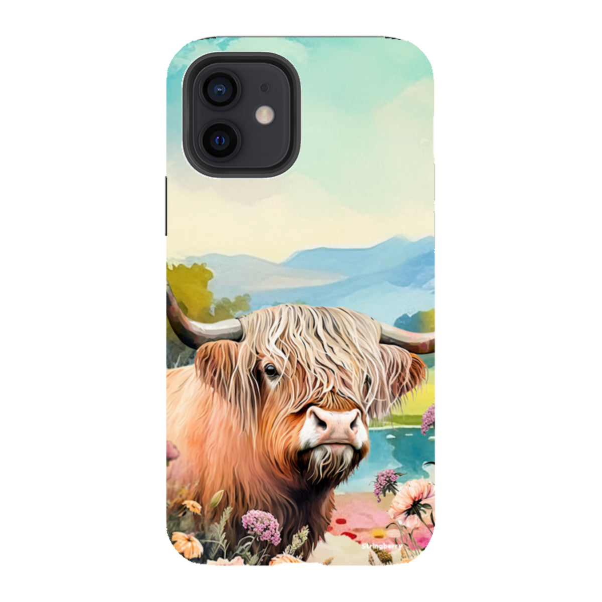 iPhone Tough Case - Highland Cow I
