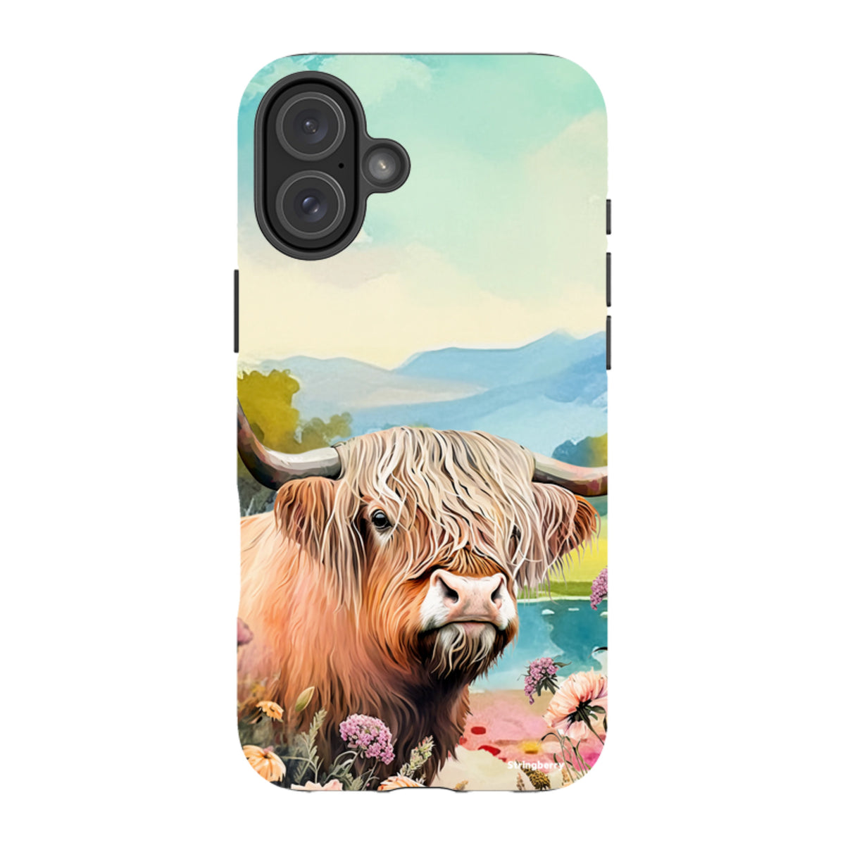 iPhone Tough Case - Highland Cow I