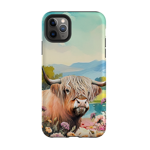 iPhone Tough Case - Schottisches Hochlandrind I