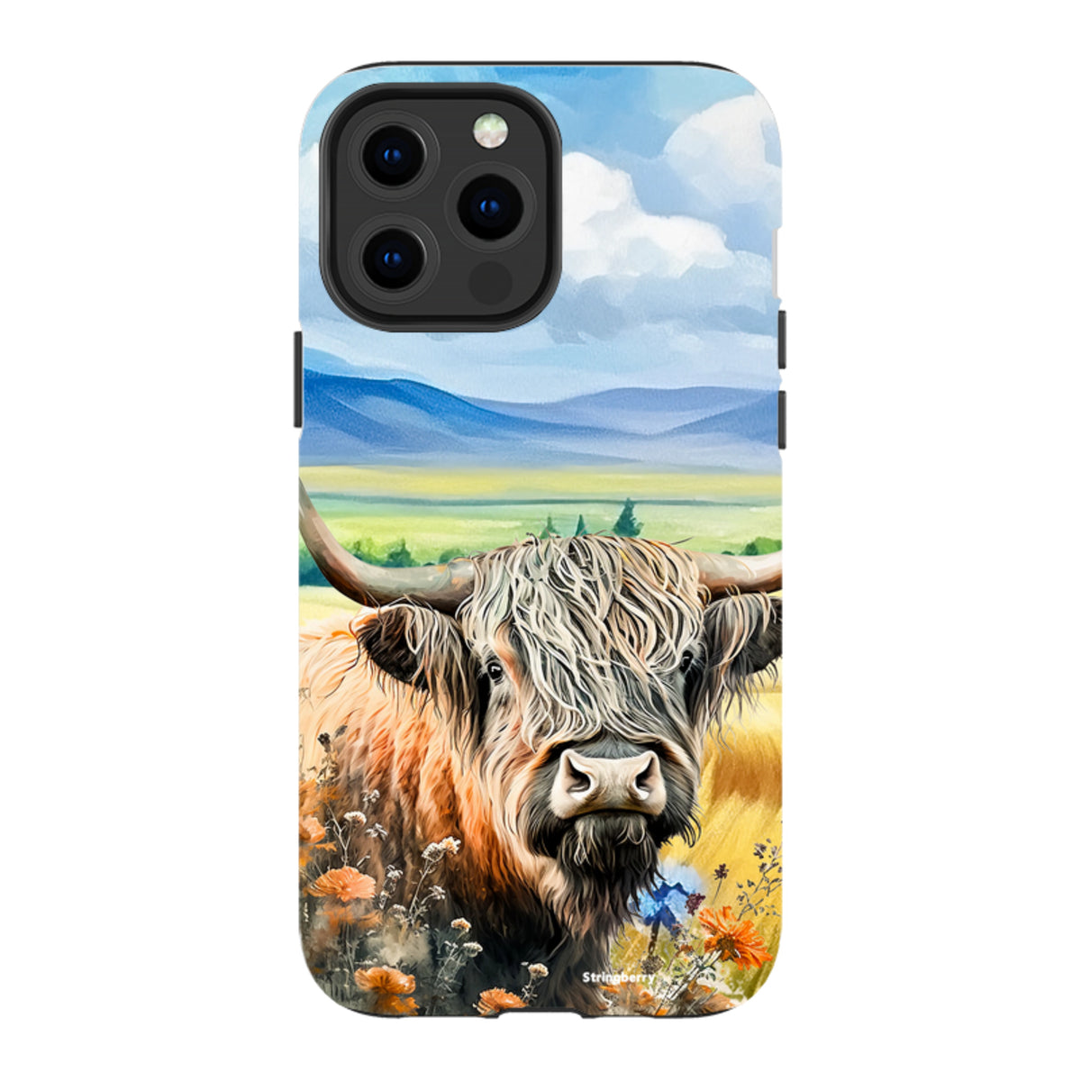 iPhone Tough Case - Highland Cow V
