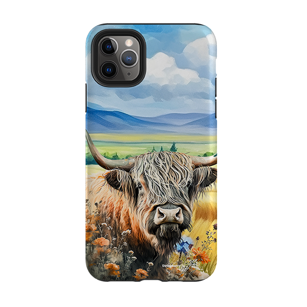 iPhone Tough Case - Highland Cow V