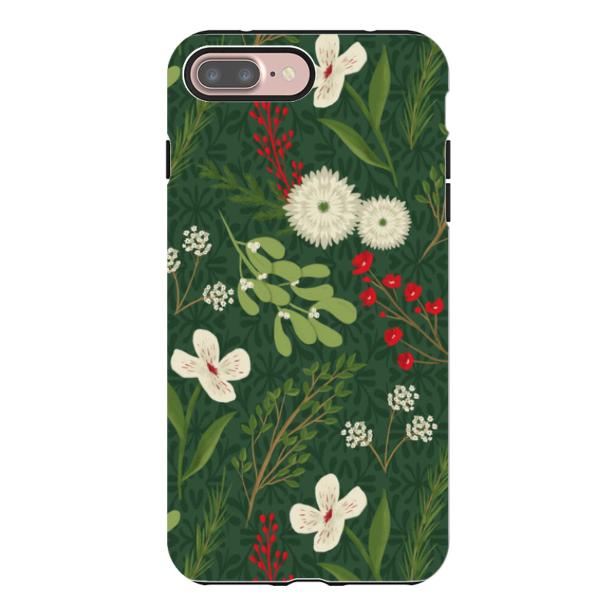 iPhone Tough Case - Holiday Foliage By Abby Jacobs