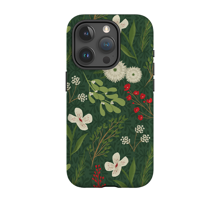 iPhone Tough Case - Holiday Foliage By Abby Jacobs