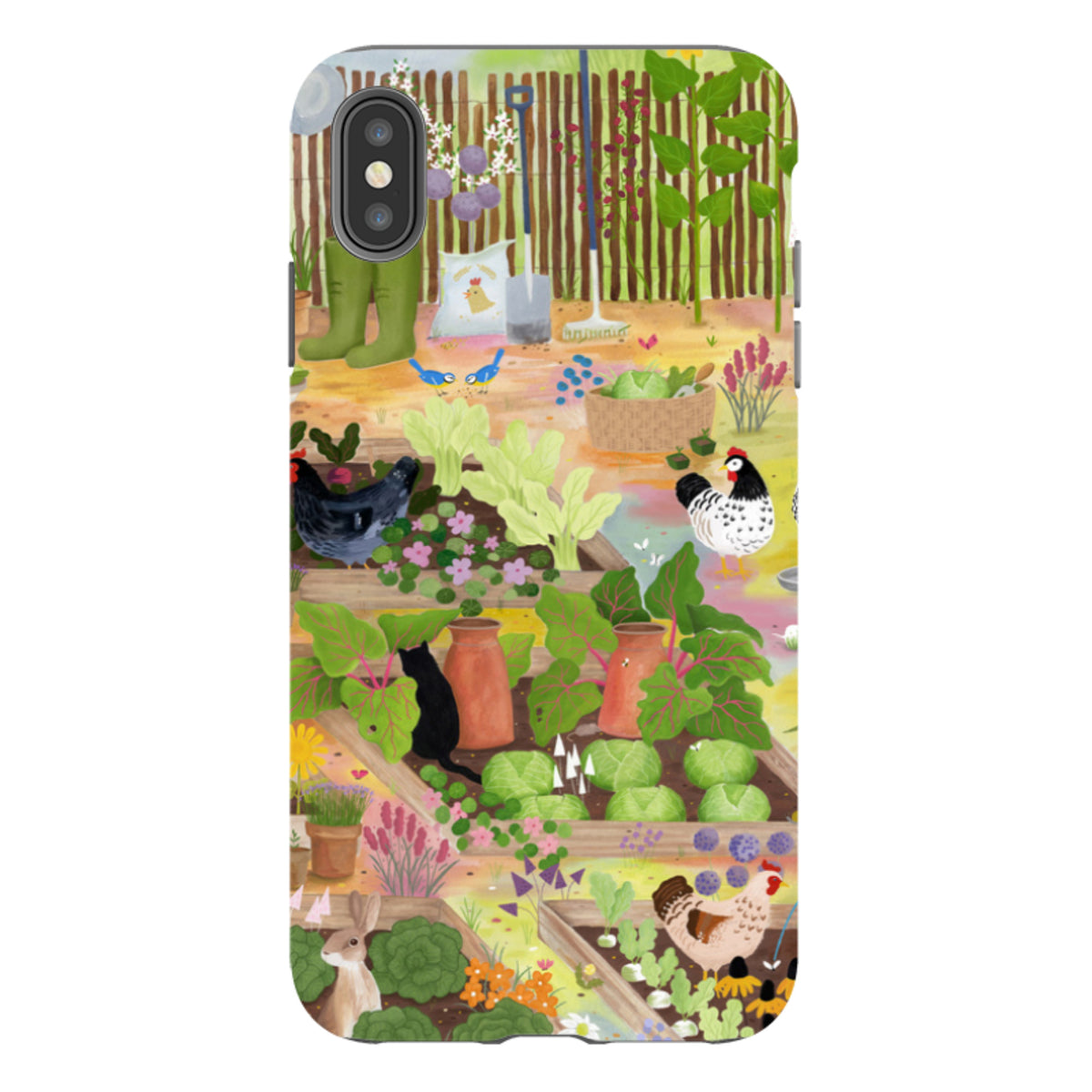 iPhone Tough Case - Home Grown II By Bex Parkin