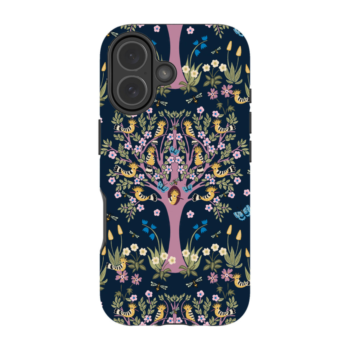 iPhone Tough Case - Hoopoe Tree By Kate Heiss