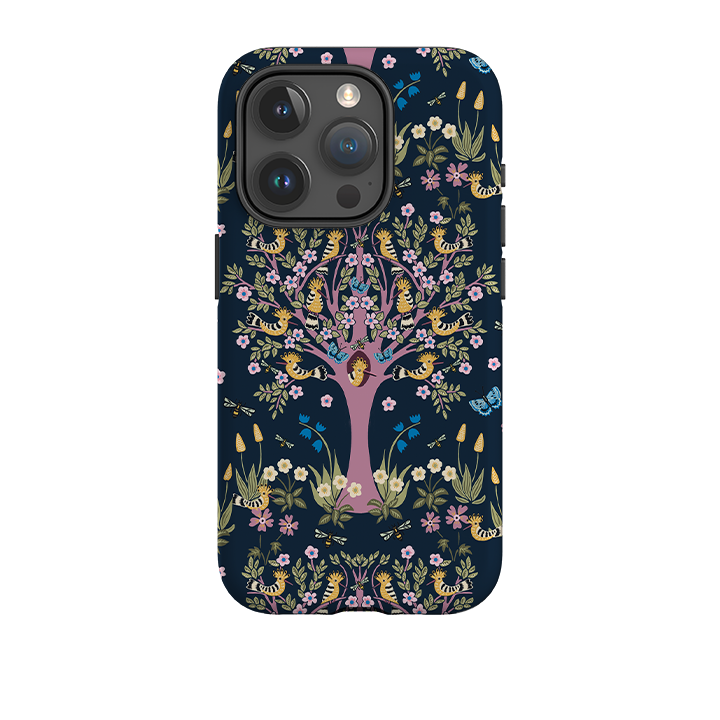 iPhone Tough Case - Hoopoe Tree By Kate Heiss