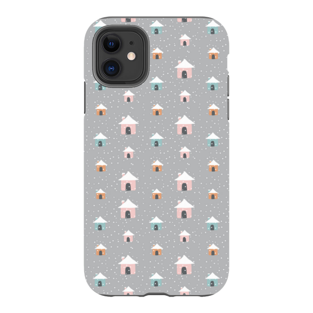 iPhone Tough Case - House Pattern