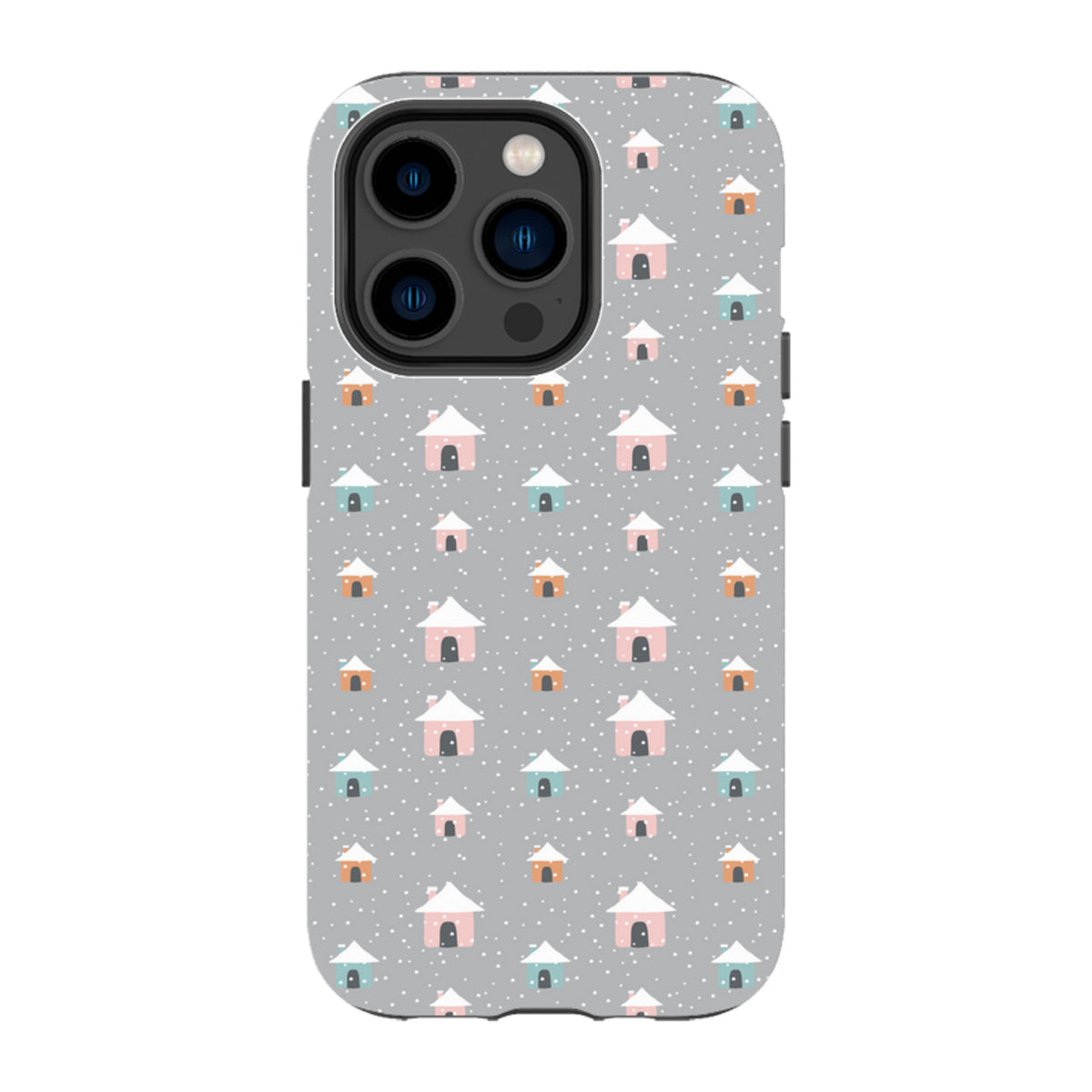 iPhone Tough Case - House Pattern