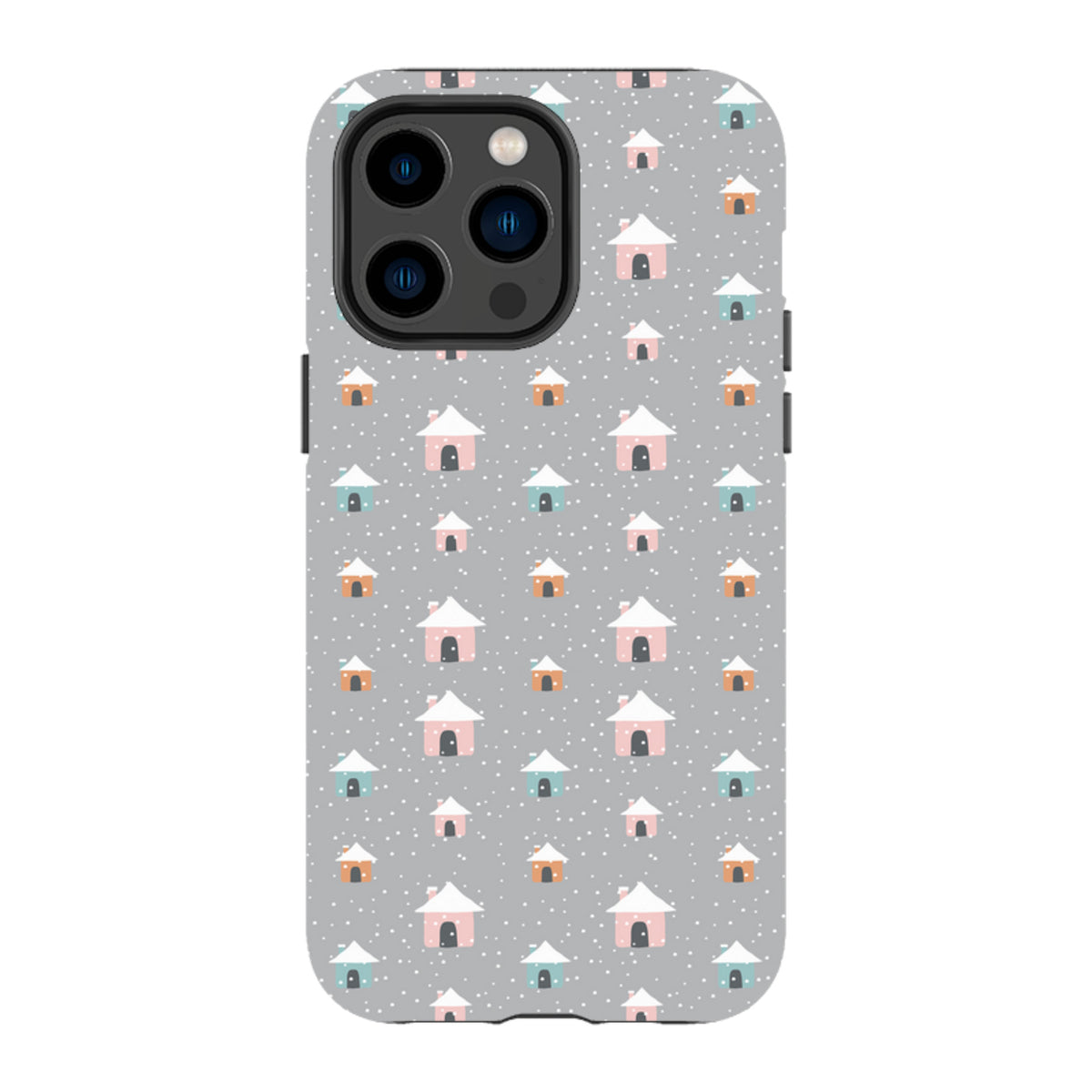 iPhone Tough Case - House Pattern