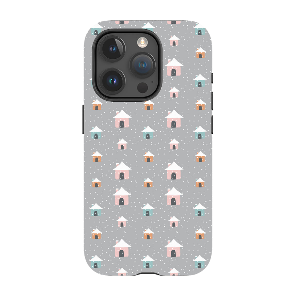 iPhone Tough Case - House Pattern