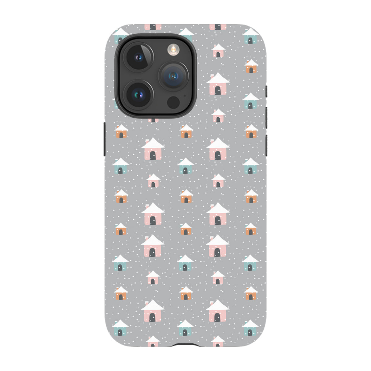 iPhone Tough Case - House Pattern