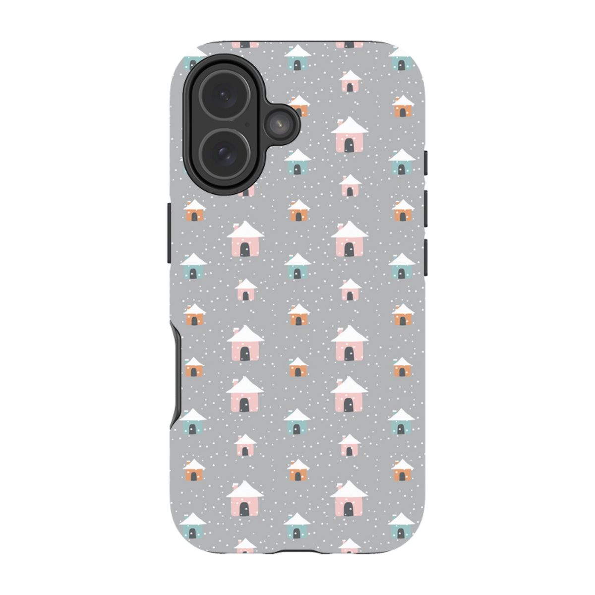 iPhone Tough Case - House Pattern